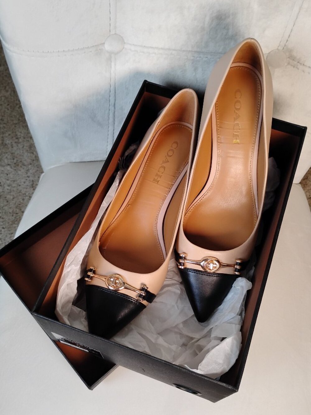 Coach Lauri Silky Nap Heels - Picture 5 of 16